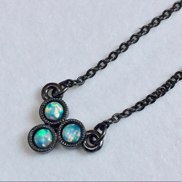 kitson Jewelry - BLUE OPAL NECKLACE
